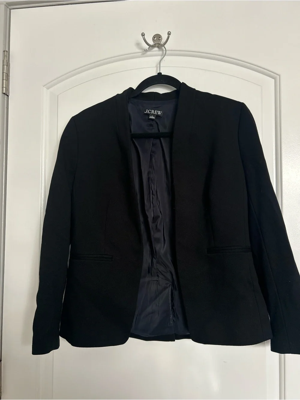 J Crew Going-out blazer in stretch twill size 6 chic preppy academia career work